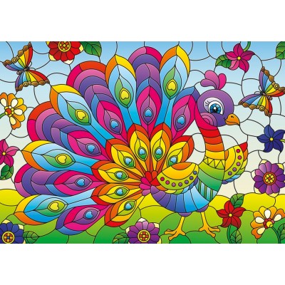 Puzzle Yazz-3864 Peacock